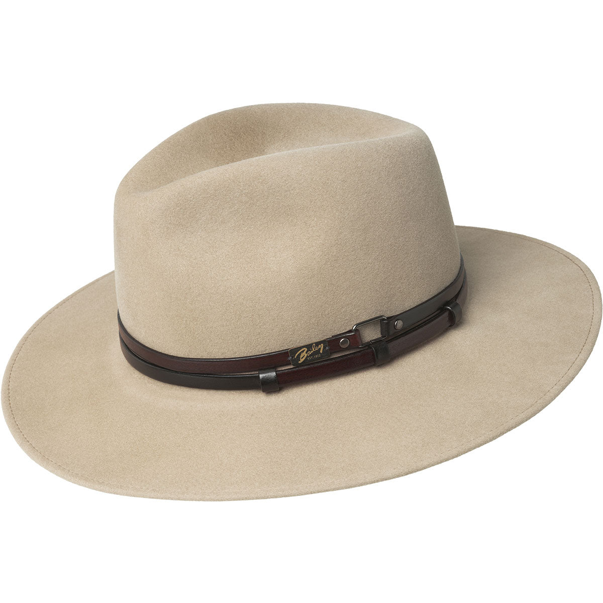 Bailey Of Hollywood Pink Felt Fedora with Cream Band Bailey of Hollywood Crushable Litefelt Fedora – Fedoras.com main image 4