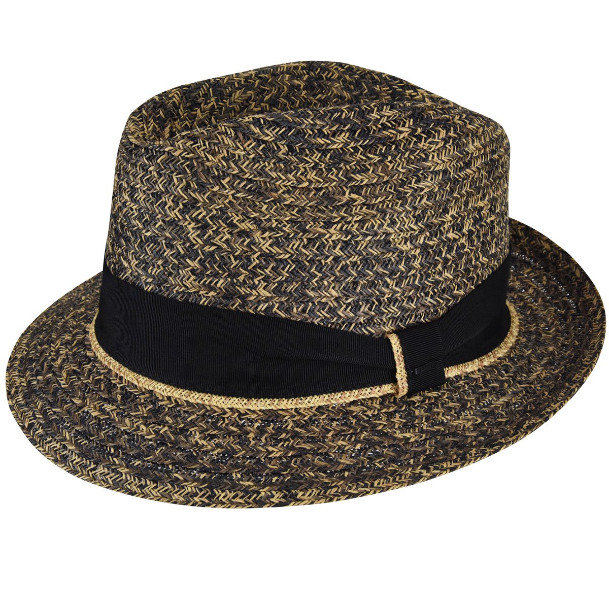 Romeo Raffia Braid Fedora – Bailey Hats