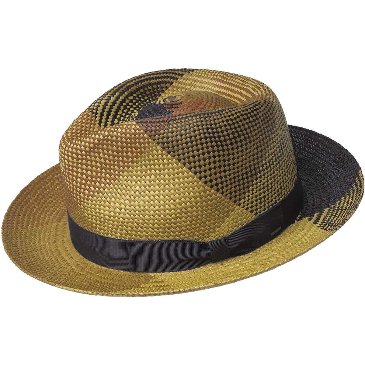 Cappello Panama Bailey 1922 Giger II In Paglia, Falda 6 Cm, Corona 11 Cm, Unisex, Fatto A Mano In Ecuador, Perfetto Per L'Estate