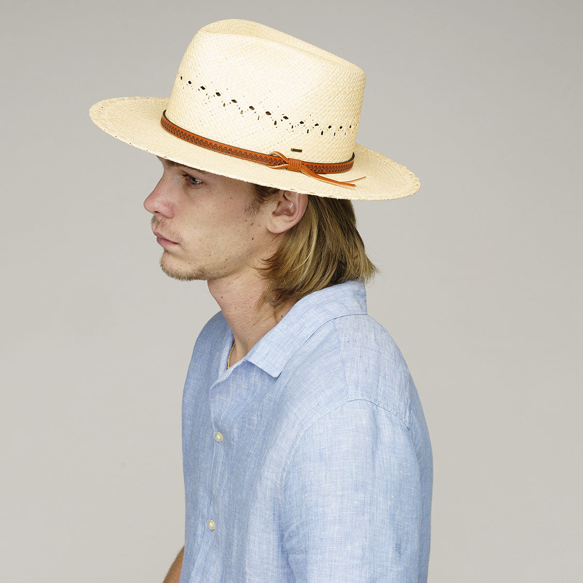 Horan Fedora: 100% Toquilla Palm Straw | Bailey Hats