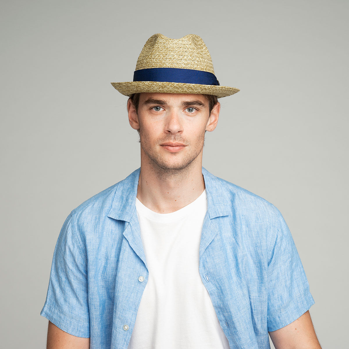 Romeo Raffia Braid Fedora – Bailey Hats