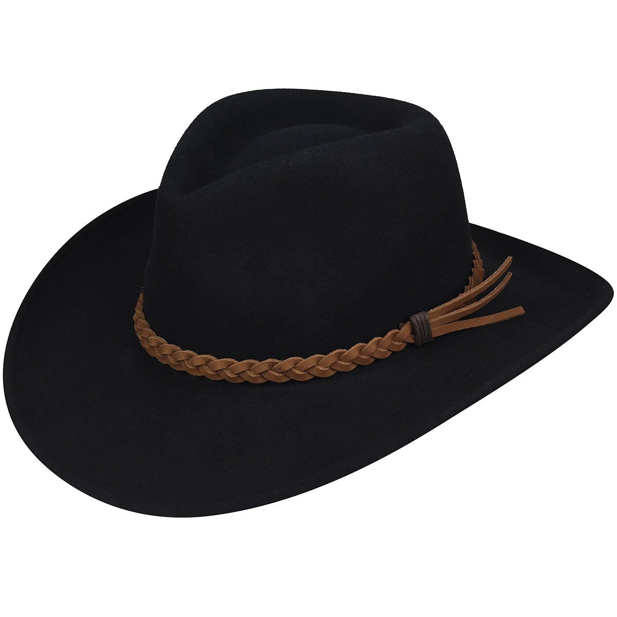 80s Baily Cowboy Hut 黒 80s Baily Cowboy Hut 黒 Bailey Men's Black Wool Felt Western