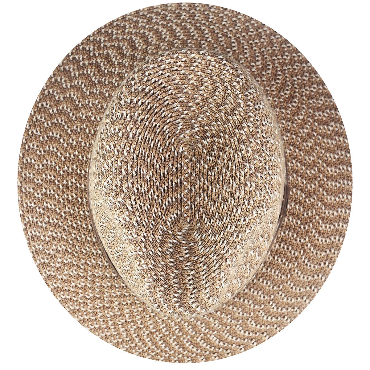 Vintage Mauser 100% Rabbit Hair Hillary Zipped Edge Fedora Hat Size M FW21_13766_WOOL_CLASSIC_ALMOND  main image 2