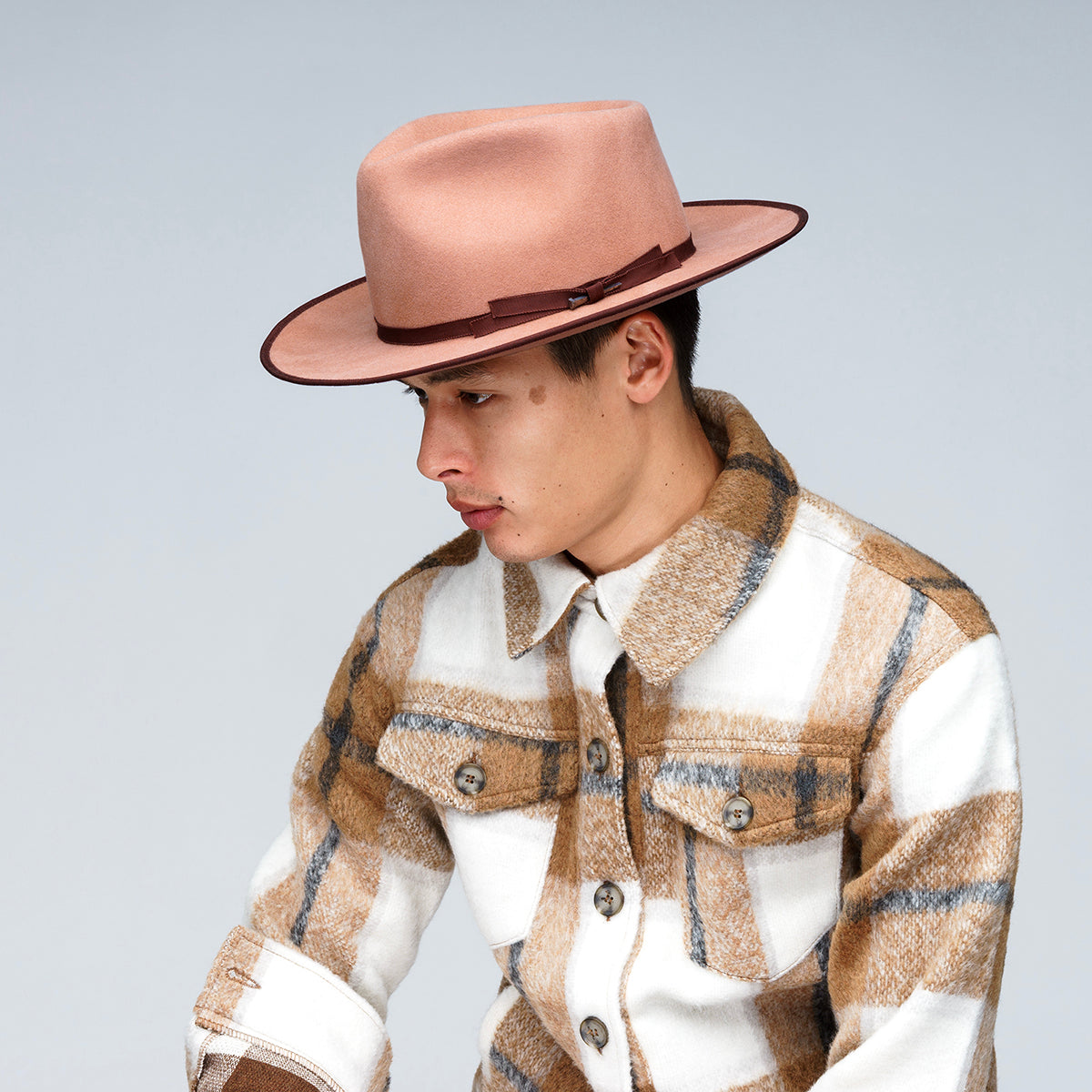 Bailey 1922 Colver Fedora - Greige/S Bailey 1922 Colver Fedora - Greige/S